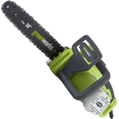 GreenWorks 20022 16 Inch 12 Amp Corded Electric Chainsaw